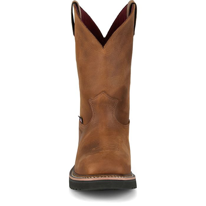 Justin Men's Ames 11-In Steel Toe Waterproof Boot