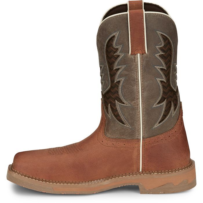 Justin Men's Bolt 11-In Work Boot