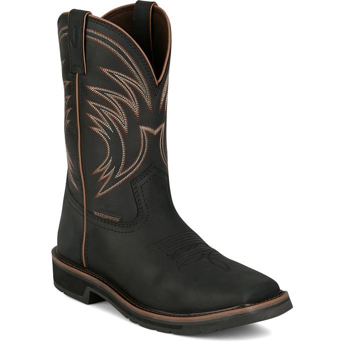 Justin Men's Widowmaker 11-In Waterproof Boot