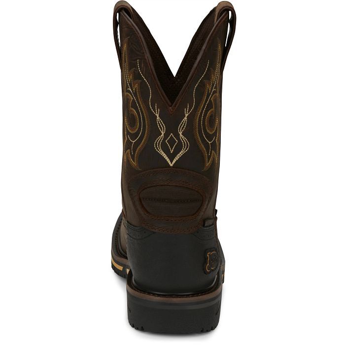 Justin Men's Joist 11-In Waterproof Composite Toe Boot