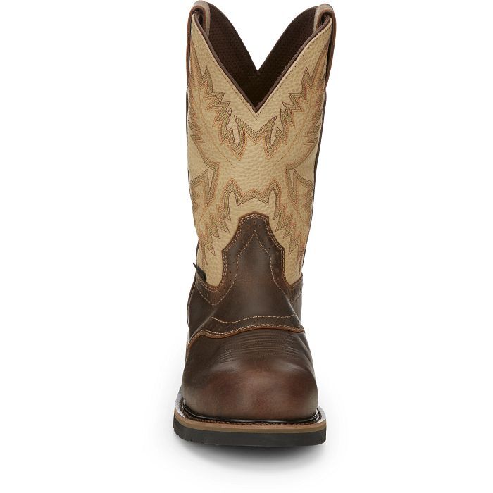 Justin Men's Superintendent 11-In Steel Toe Boot