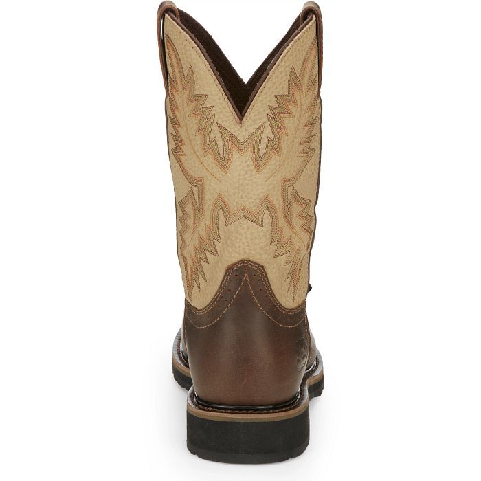 Justin Men's Superintendent 11-In Steel Toe Boot