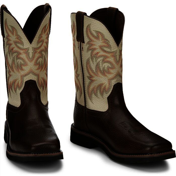 Justin Men's Driller 11-In Work Western Boot