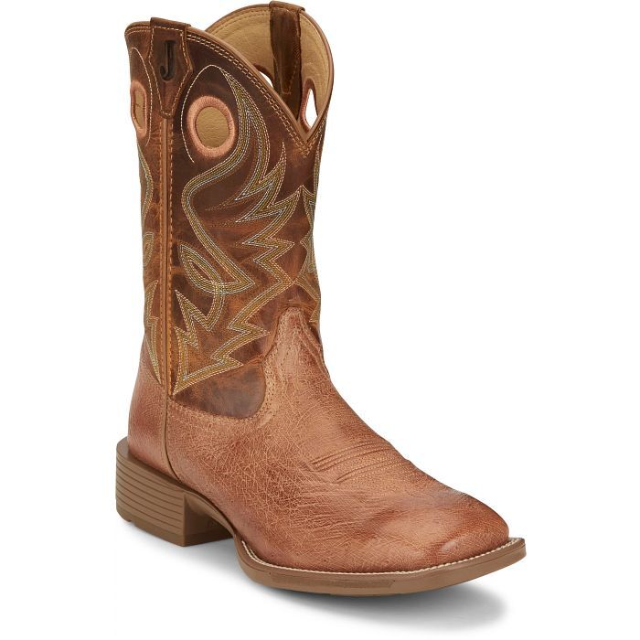 Justin Men's Roswell 11-In Smooth Ostrich Western Boot