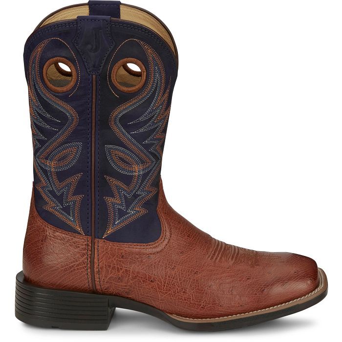 Justin Men's Roswell 11-In Smooth Ostrich Western Boot