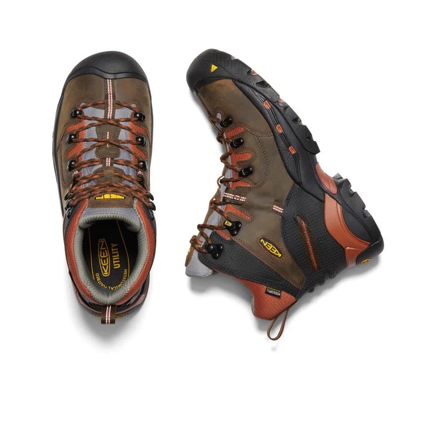 Keen Men's Pittsburgh 6-In Waterproof Soft Toe Boot