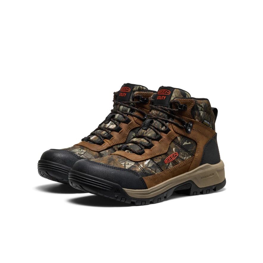 Keen Men's Skokie Waterproof Soft Toe Work Boot