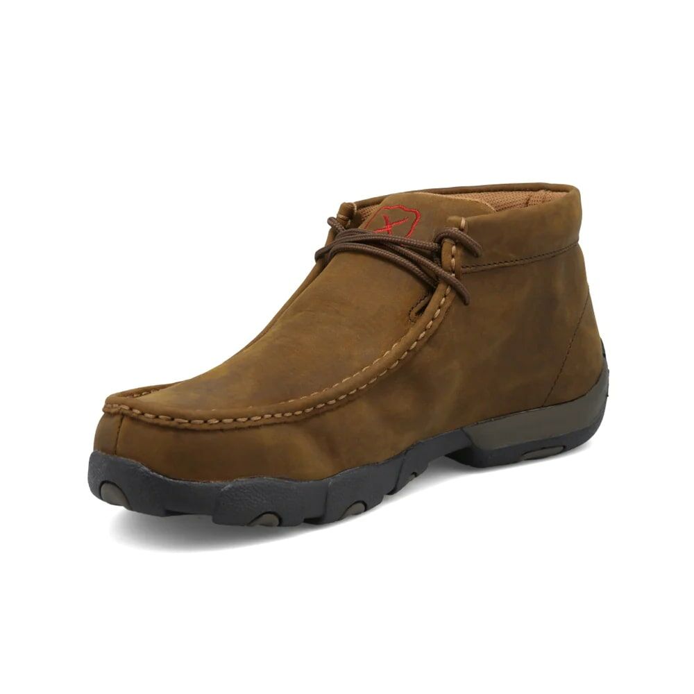靴 WORKER MOC Twisted X Men's Nano Toe Work Chukka Driving Moc Shoes