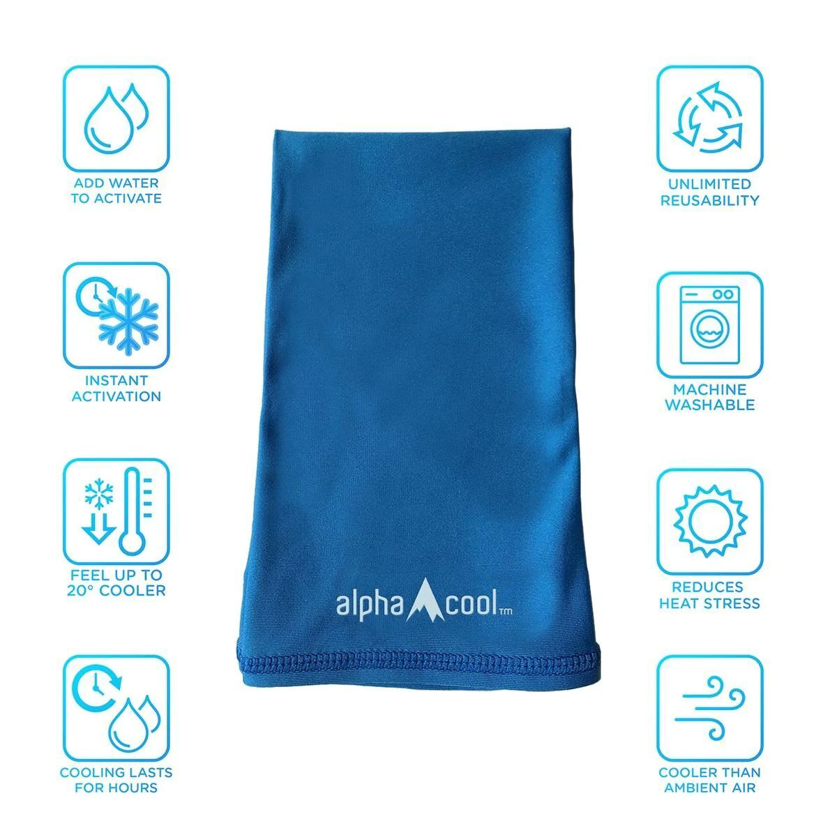 AlphaCool Men's Cooling Neck Gaiter