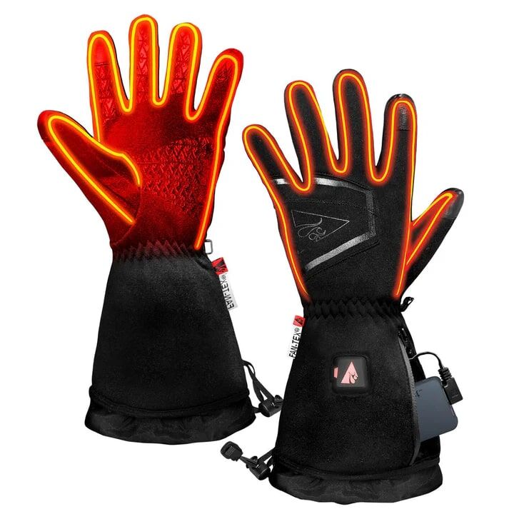 ActionHeat Men's 5-Volt Featherweight Heated Gloves in Black