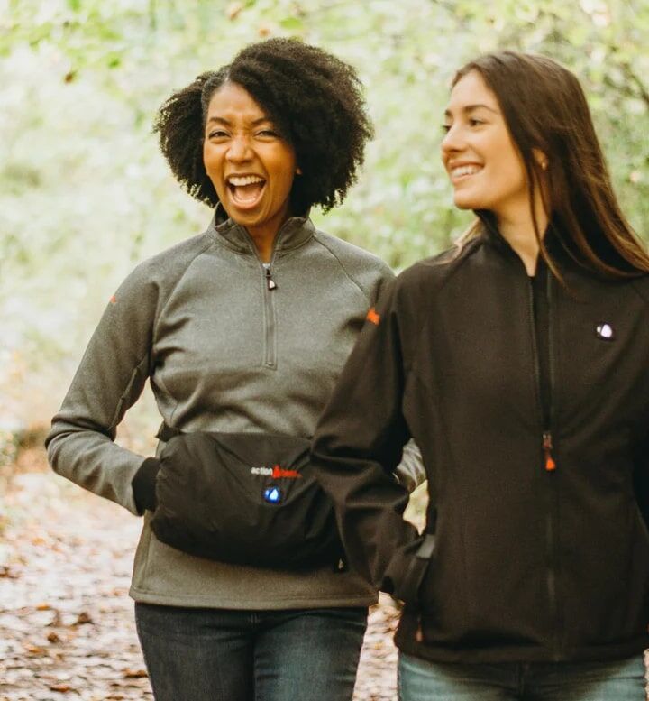 ActionHeat 5-Volt Heated Hand Warmer Muff in Black