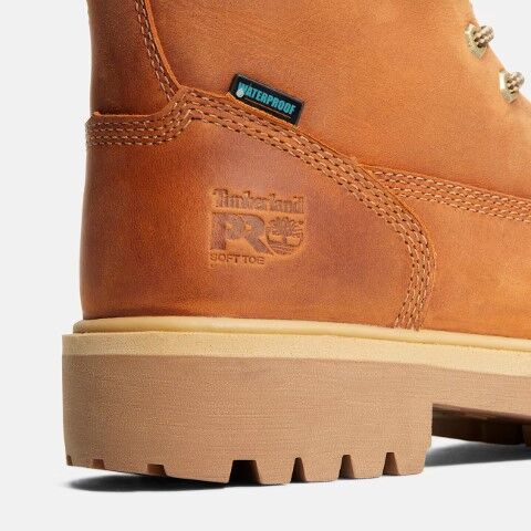 Timberland Pro Men's Direct Attach 6-in Soft Toe Waterproof Work Boot