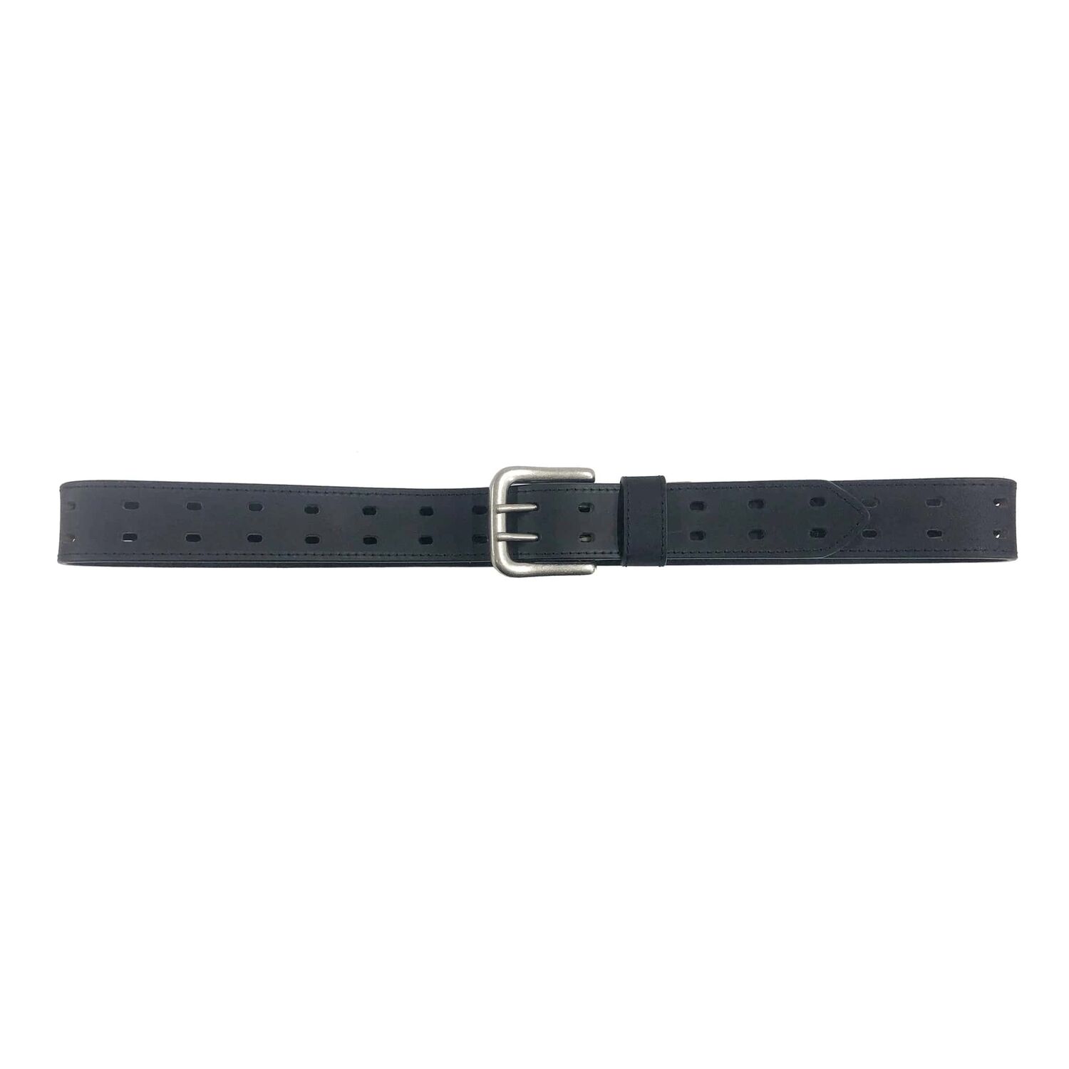 AndWest Men's 1 1/2-In Double Perforated Belt in Black