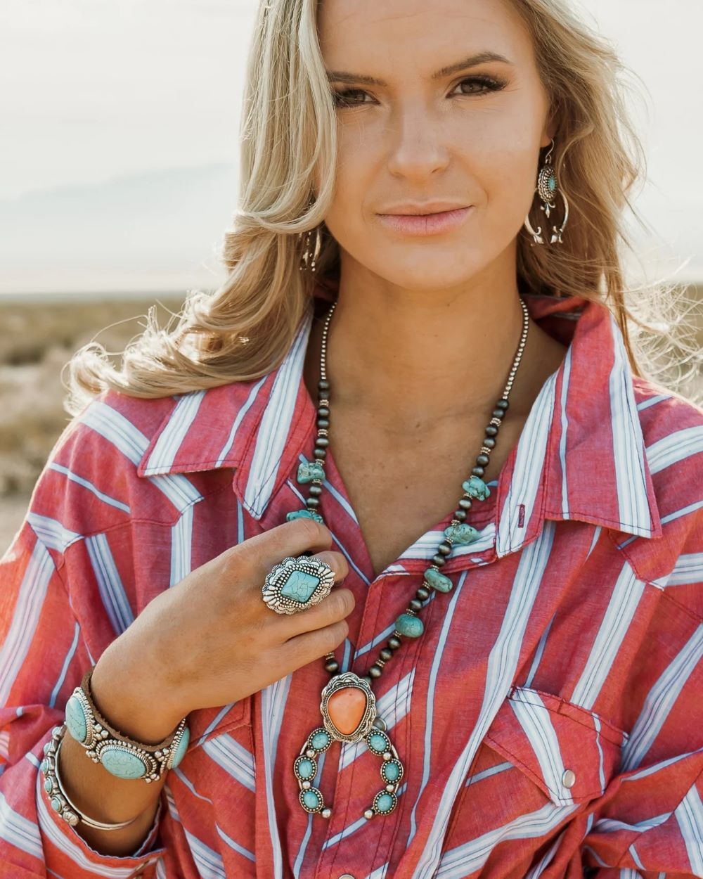 Cowgirl Confetti Save Me Necklace