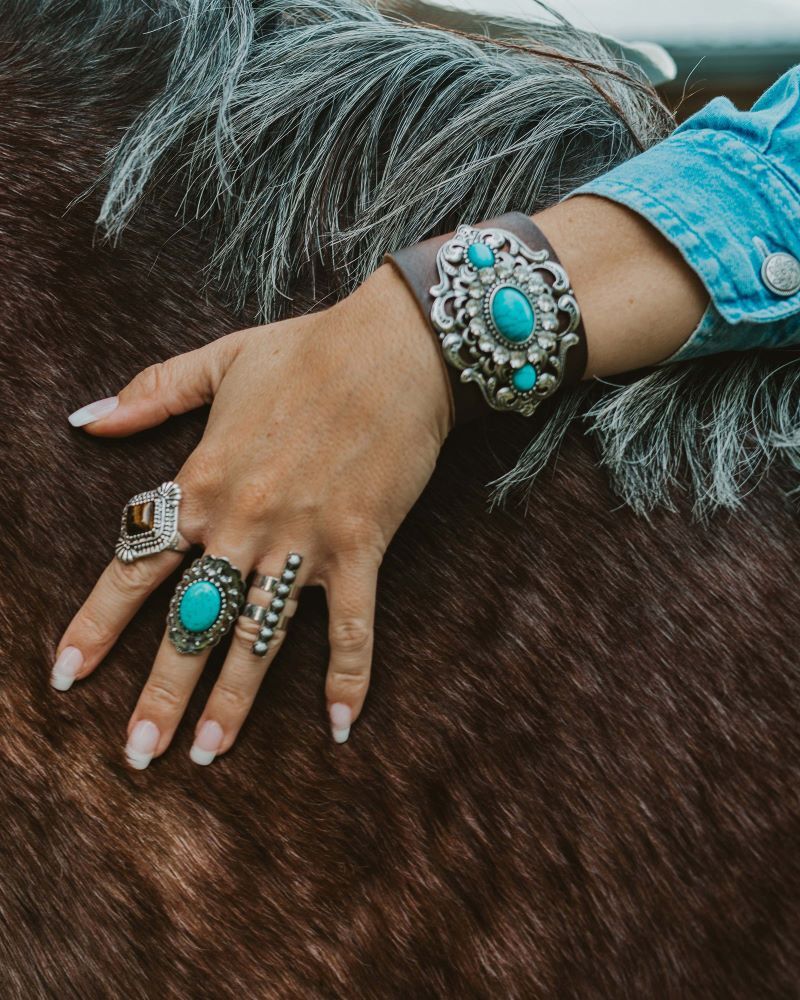 Cowgirl Confetti Desert Flower Ring