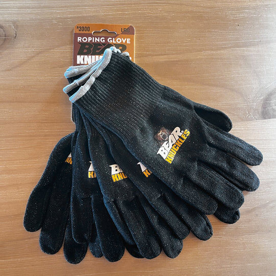 Bear Knuckles Money Maker Medium Right Hand Roping Glove, 5-Pk