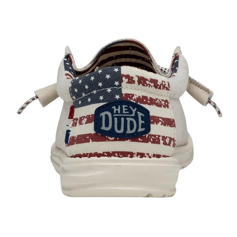 Hey Dude Men's Wally Patriotic