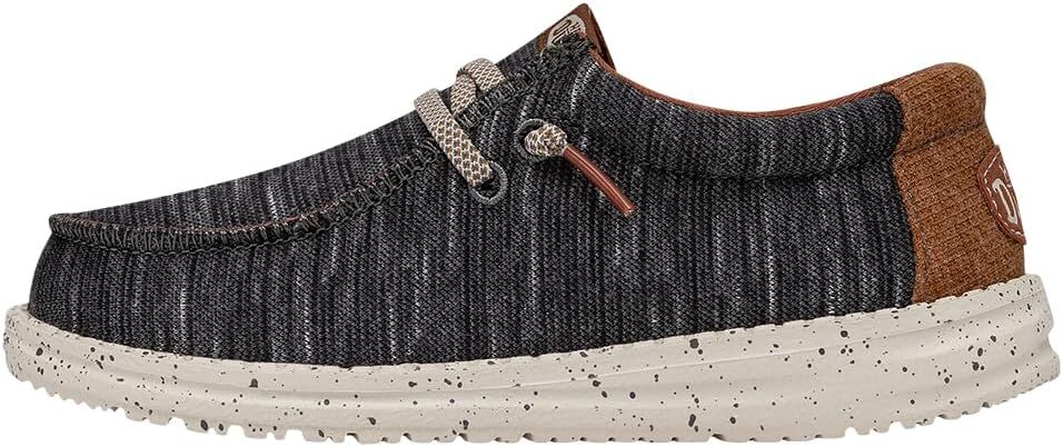 Hey Dude Youth's Boy's Wally Youth Jersey Moccasin