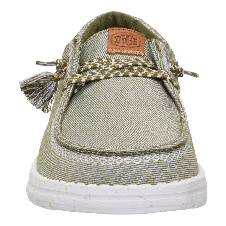 Hey Dude Women's Wendy Funk Embroidered Floral Slip On Shoe