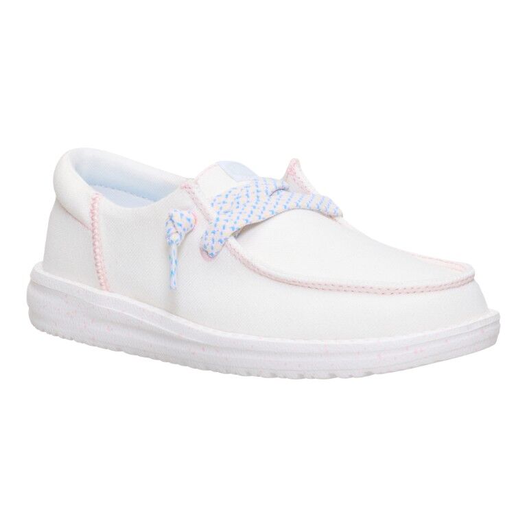 Hey Dude Youth Wendy Funk Friendship Lace Slip On Shoes