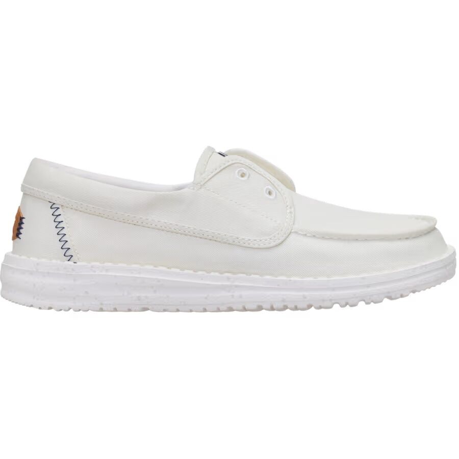 Hey Dude Women's Wendy Cru Stretch Canvas Slip On Shoe