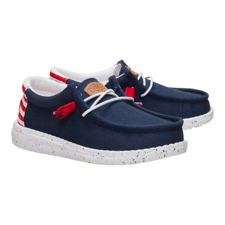 Hey Dude Youth Wally Americana II Shoe