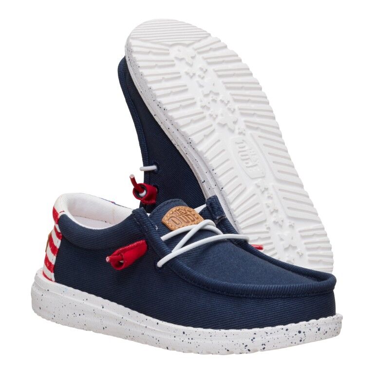 Hey Dude Youth Wally Americana II Shoe