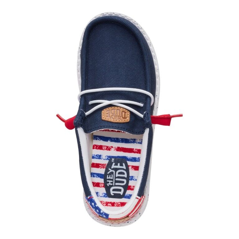 Hey Dude Youth Wally Americana II Shoe