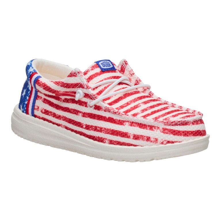 Hey Dude Youth Wally Americana II Shoe