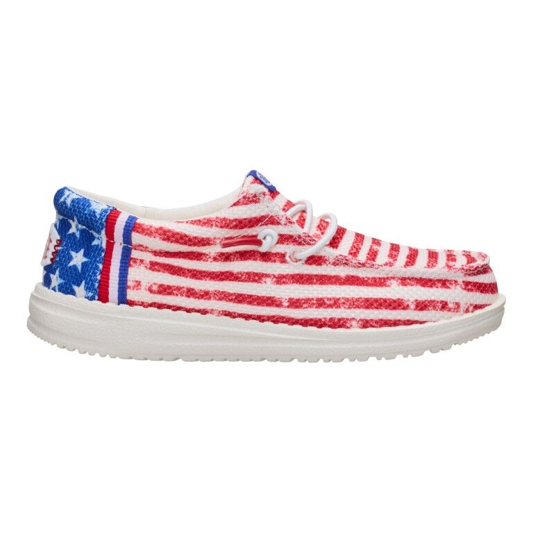 Hey Dude Youth Wally Americana II Shoe
