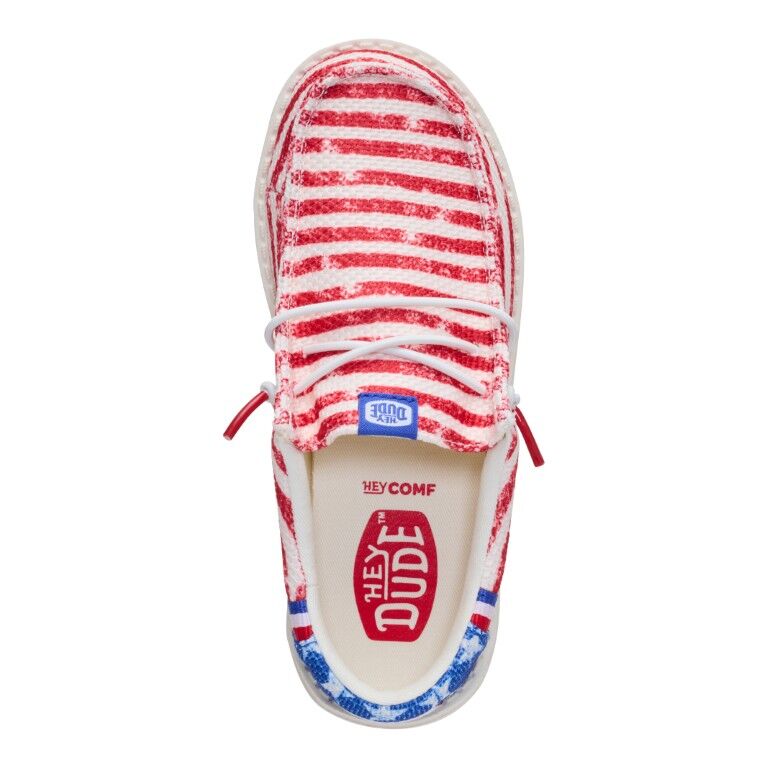 Hey Dude Youth Wally Americana II Shoe