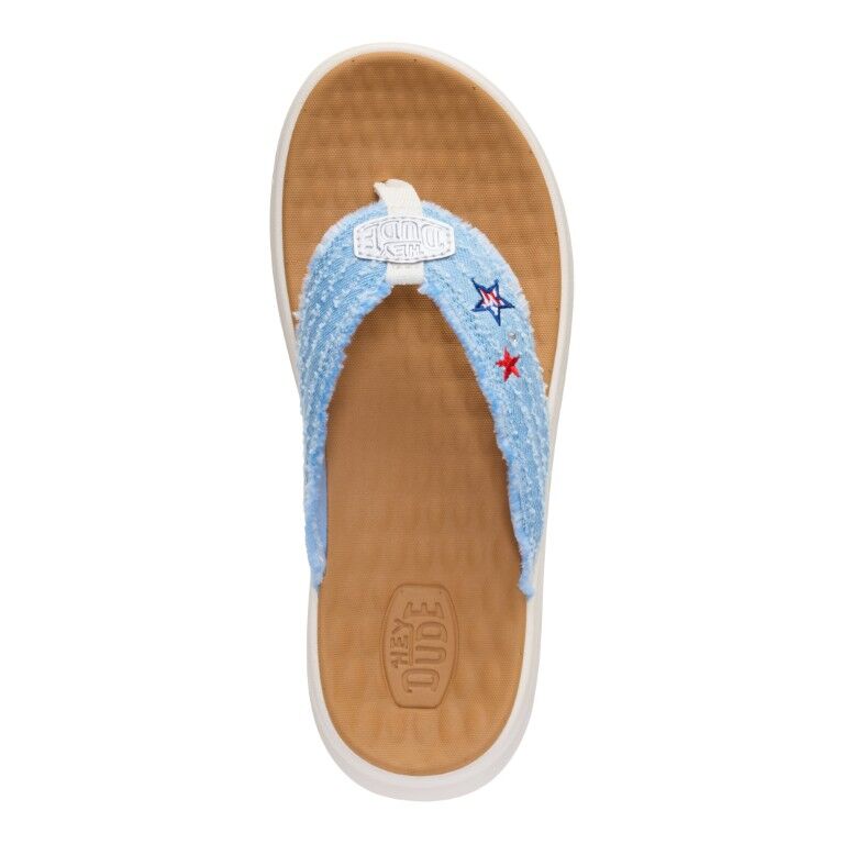 Hey Dude Women's Tide Flip Flops