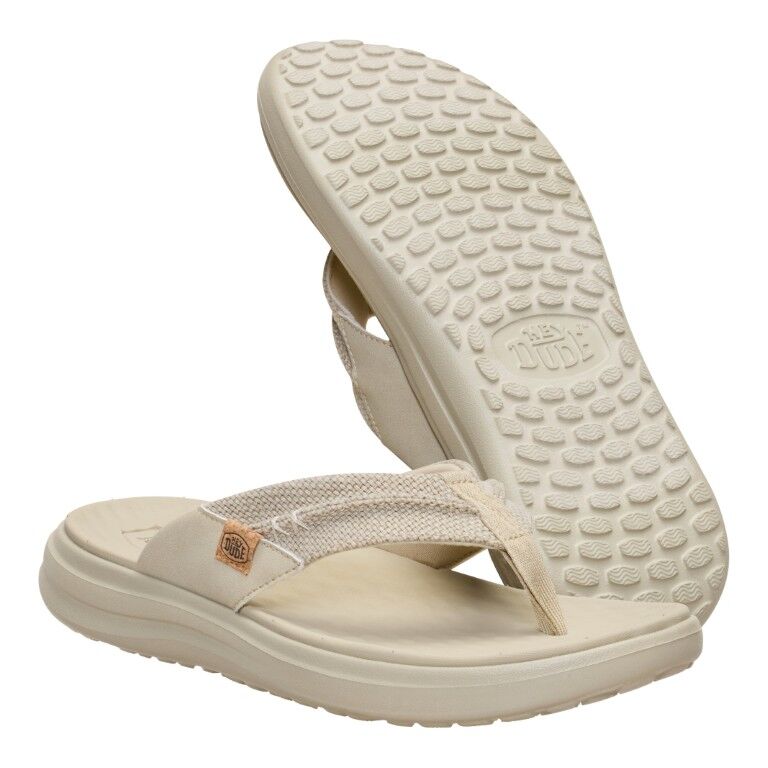 Hey Dude Men's Finn Braid Flip Flops