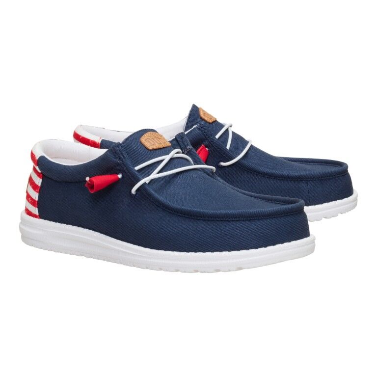 Hey Dude Men's Wally Americana II Shoe