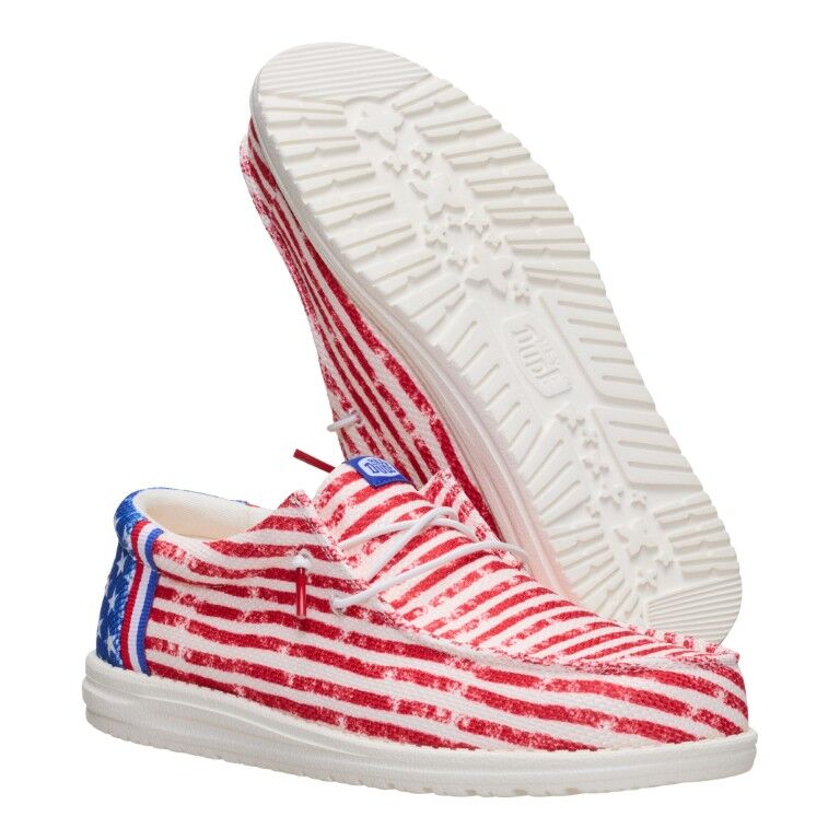 Hey Dude Men's Wally Americana II Shoe