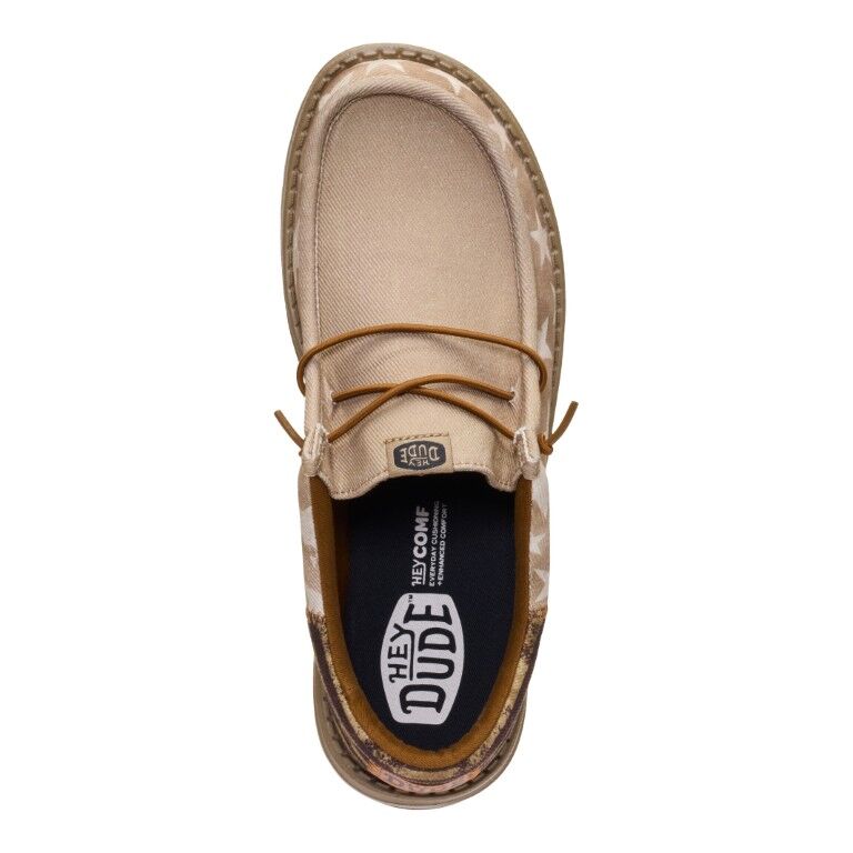 Hey Dude Men's Wally Funk Patriot Shoe