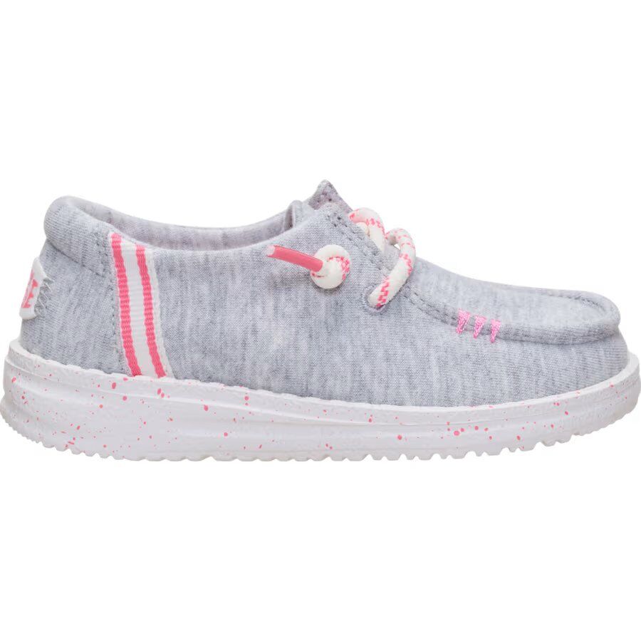 Hey Dude Toddler Wendy Stretch Jersey Varsity Shoe