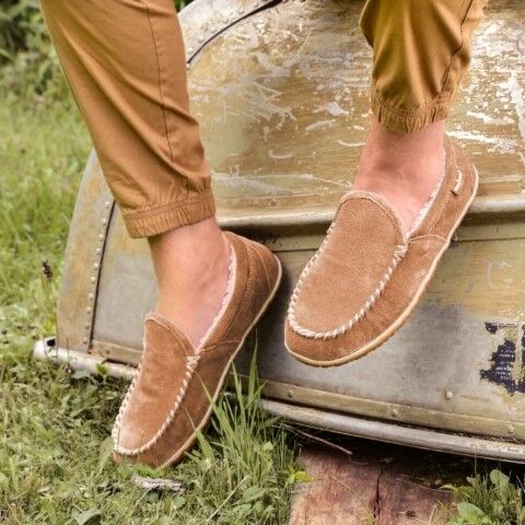 Minnetonka Men's Tilden Slipper