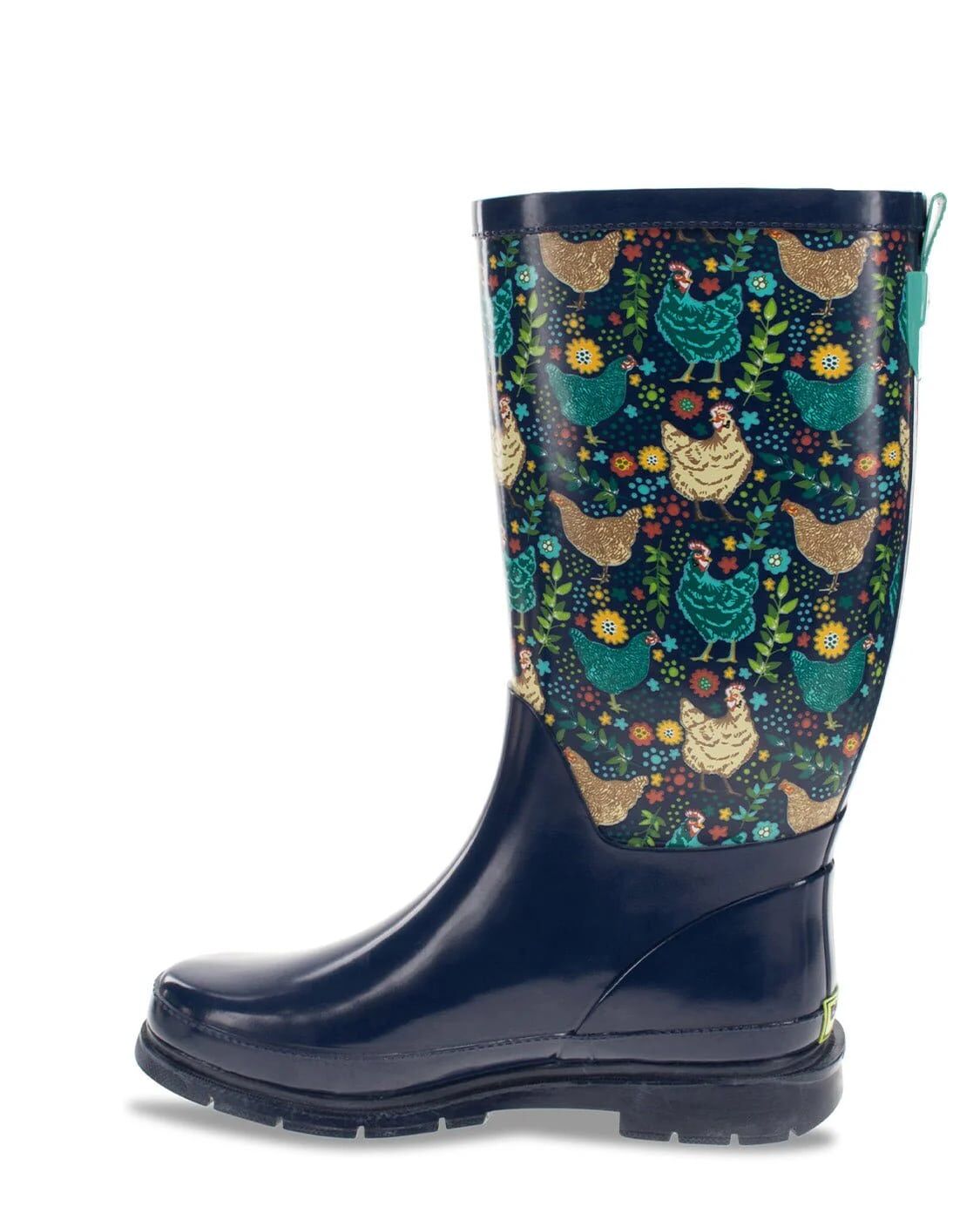 Western Chief Women's Chicken Scratch Tall Rain Boot