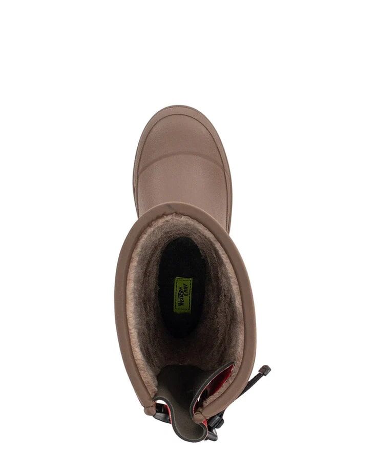 Western Chief Women's Bandana Neoprene Faux Fur Wide Calf Tall Cold Weather Boot