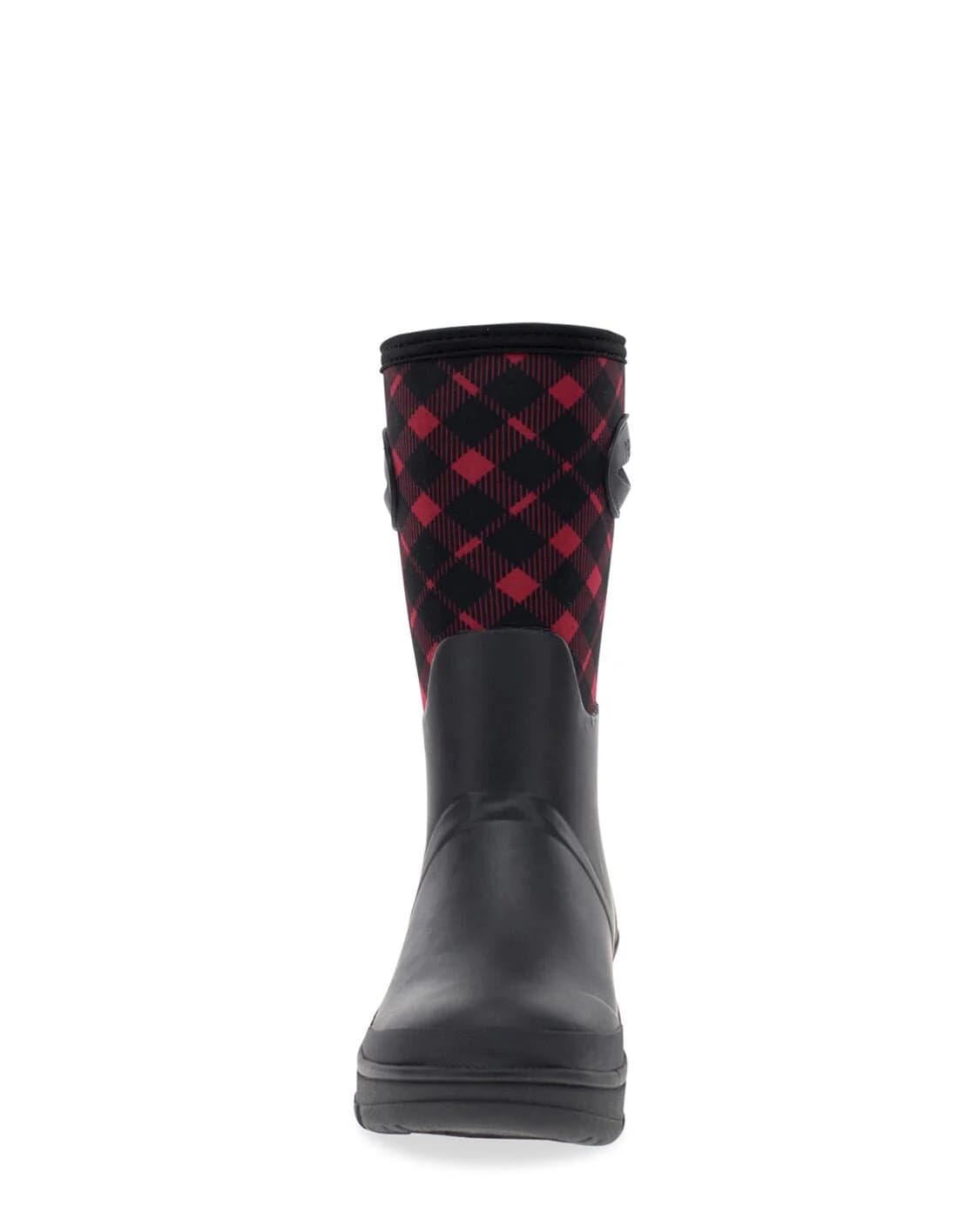 Western Chief Women's Buffalo Check Neoprene Mid Cold Weather Boot