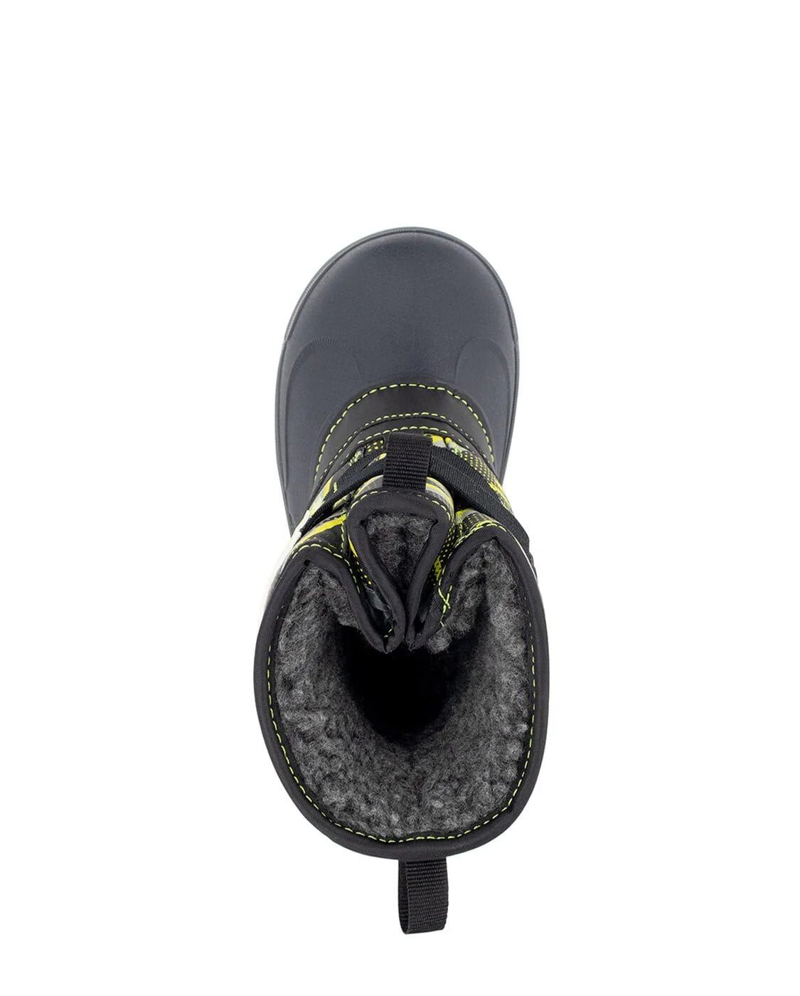 Western Chief Kids' Denali Lighted Faux Fur Cold Weather Boot