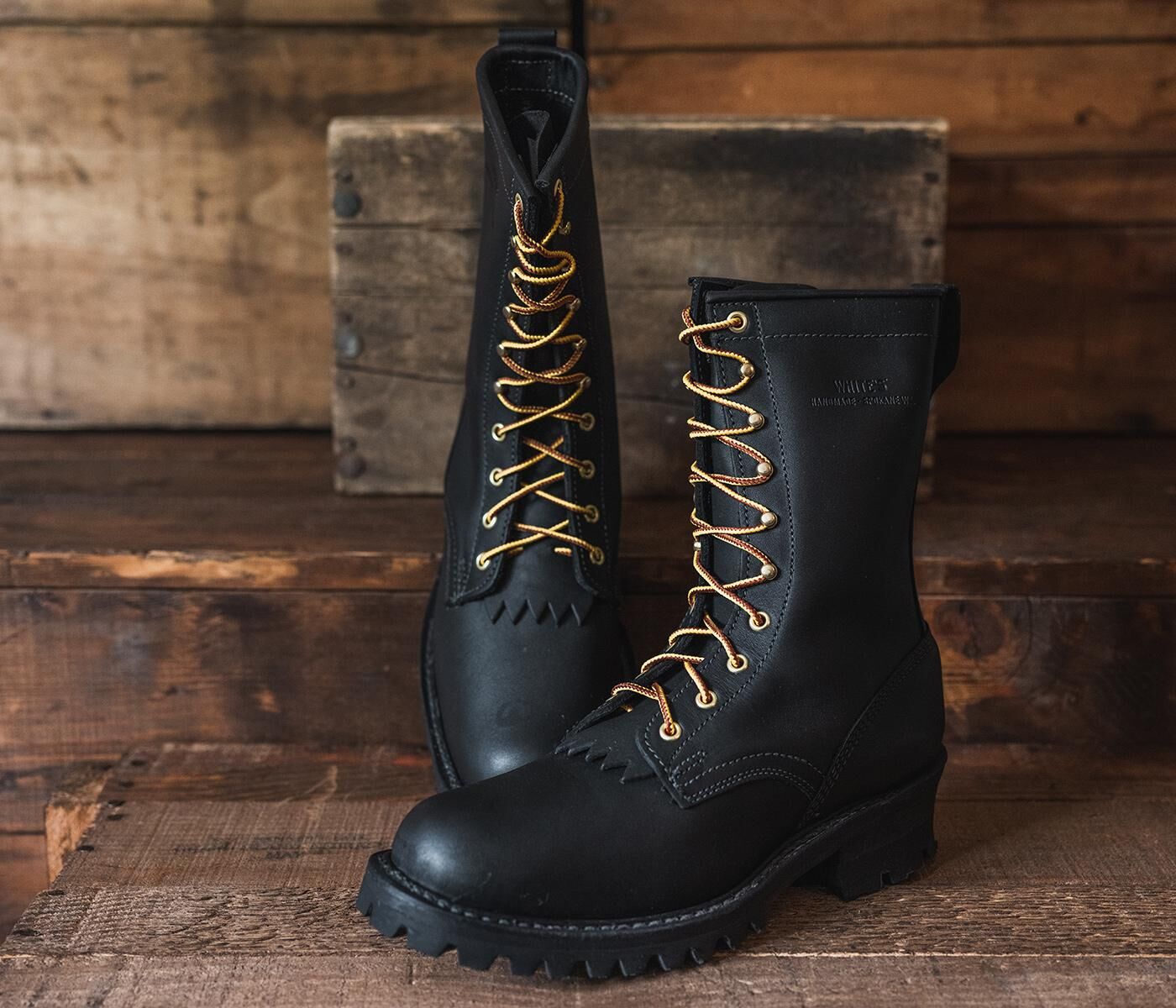 White's Boots Men's Sawyer Steel Toe Boots Work Boots Shoes