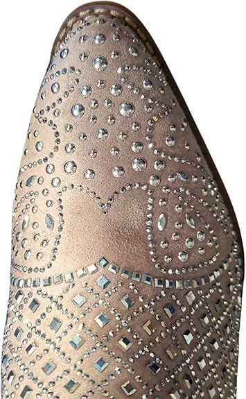 Very G Women's Show Off Rhinestone Ankle Western Booties