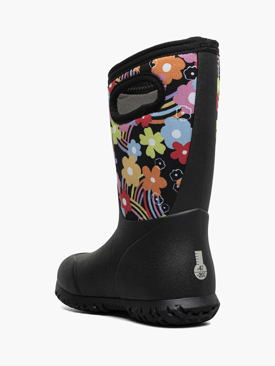 Bogs Kids' York Groovy Rainbow 3 Season Boots