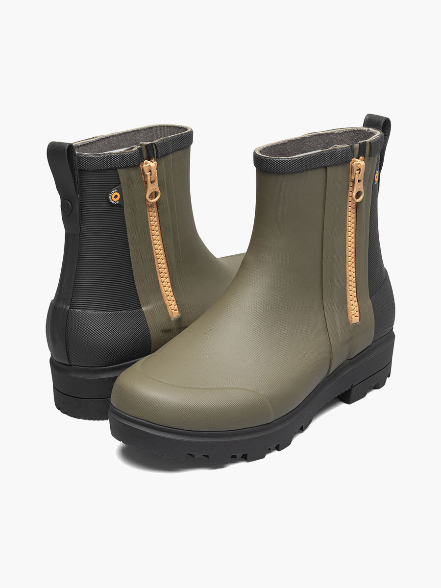 Bogs Women's Holly Rain Zip Rainboots