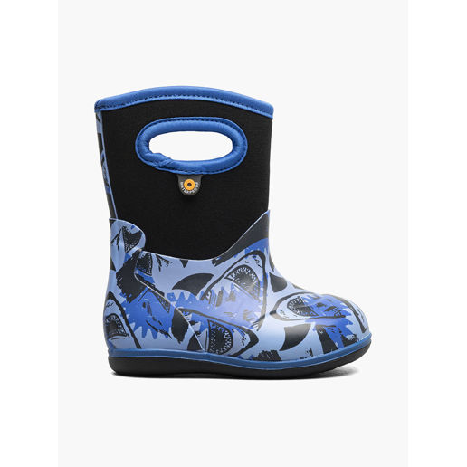 Bogs Kids' Baby Classic Sharks Baby Boots in Blue