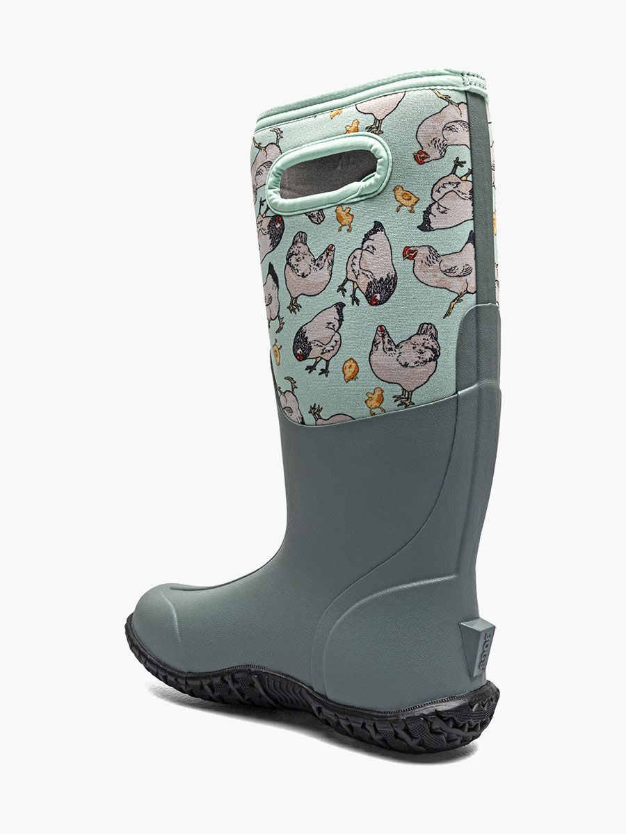 Bogs Women's Mesa Chickens Farm Boots