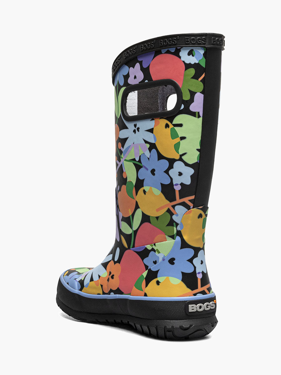 Bogs Kids' Overlap Flowers Rainboots