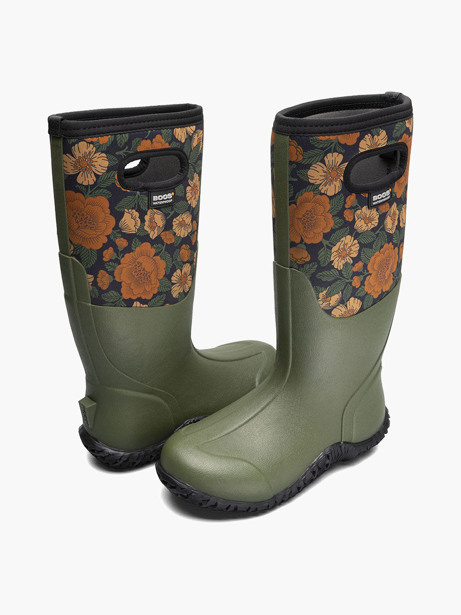 Bogs Women's Mesa Tapestry Floral Farm Boots